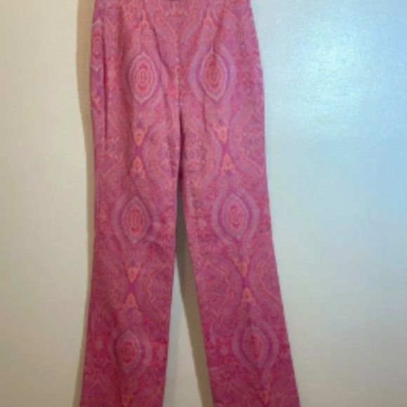 Carlisle Collection women's Paisley suit Pink size 2 - Picture 3 of 13